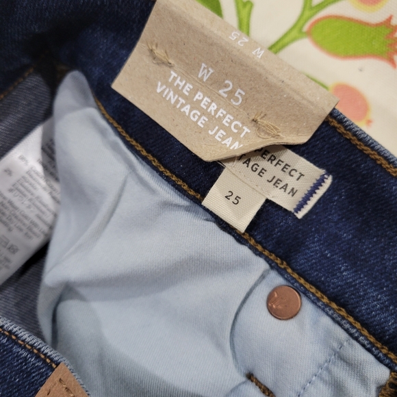 Madewell The Perfect Vintage Jean NR511 SZ 25 New! - Picture 7 of 9